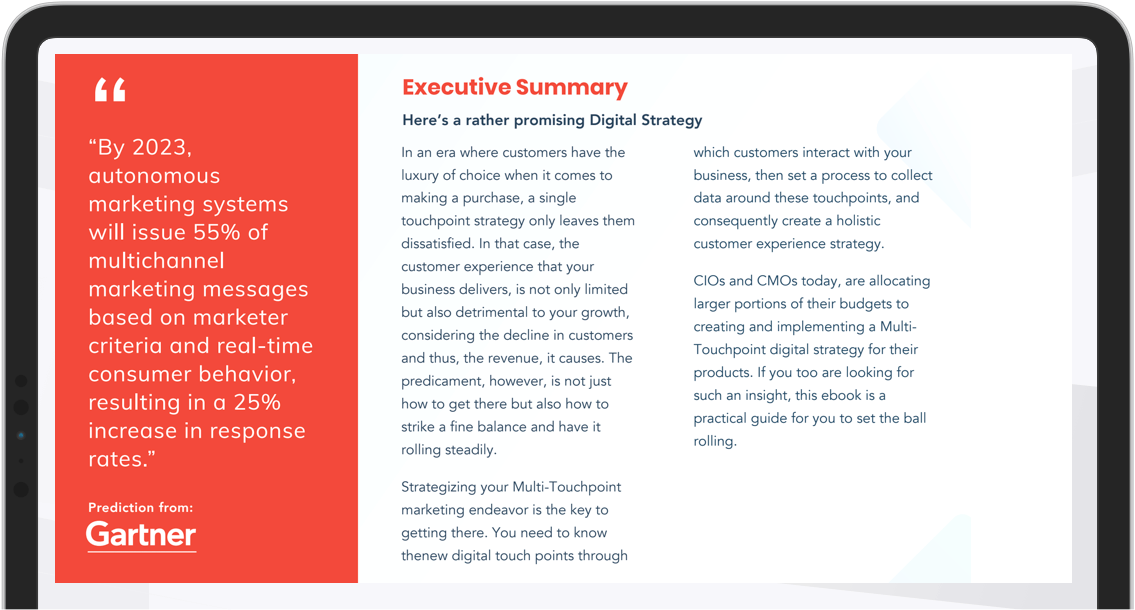 How to Build & Execute a Multi-Touchpoint Digital Strategy